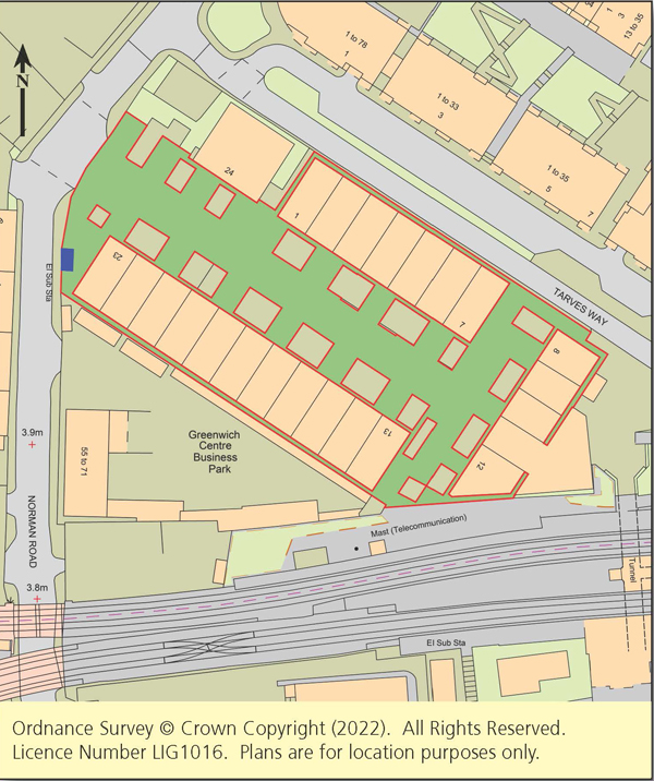 Lot: 112 - FREEHOLD LAND WITH SERVICE CHARGE INCOME -